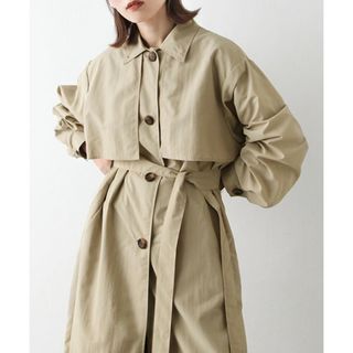 マウジー(moussy)のステンカラーコート　ユニクロ　セレクトモカ　ティティベイト　mystic チコ(ロングコート)