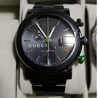 グッチ(Gucci)のGUCCI クロノグラフ Gマーク(腕時計(アナログ))