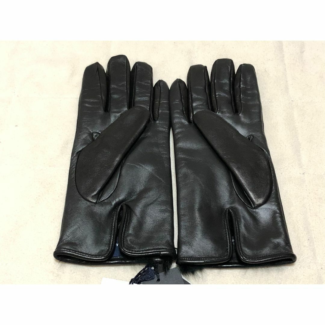 GALA GLOVES(ガラグローブ)の341新品GALA GLOVESガラグローブ羊革イタリア製手袋裏地ラビットファー メンズのファッション小物(手袋)の商品写真