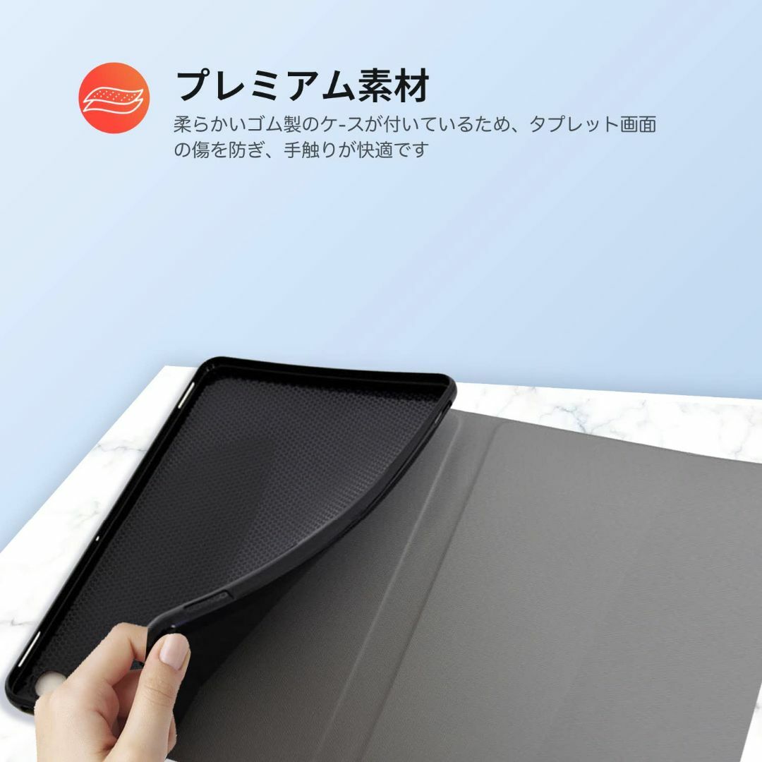 【色: ブラック】OSCAL PAD60 用 ケース カバー スタンド機能付き【