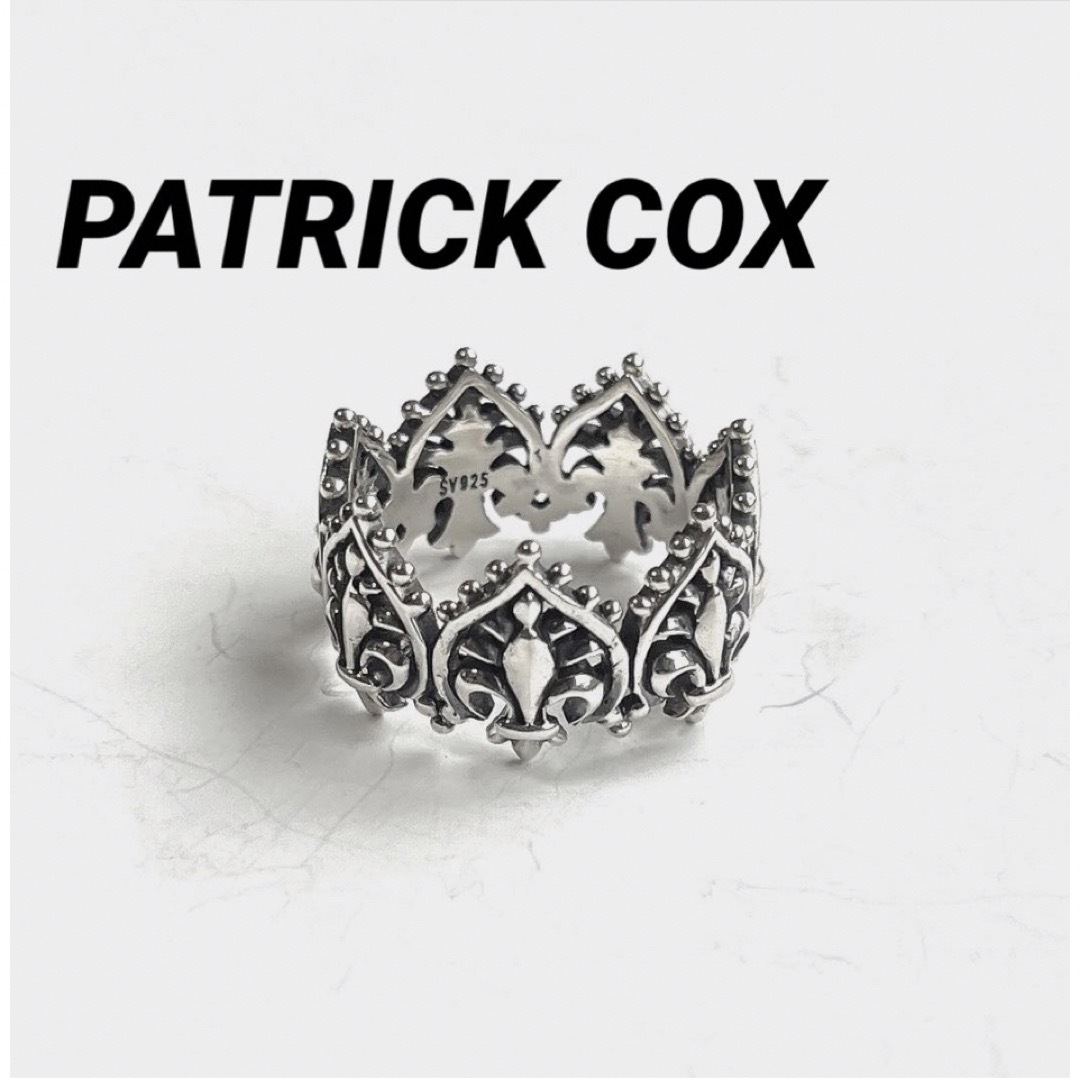 ＊PATRICK COX＊リングブラックサファイア