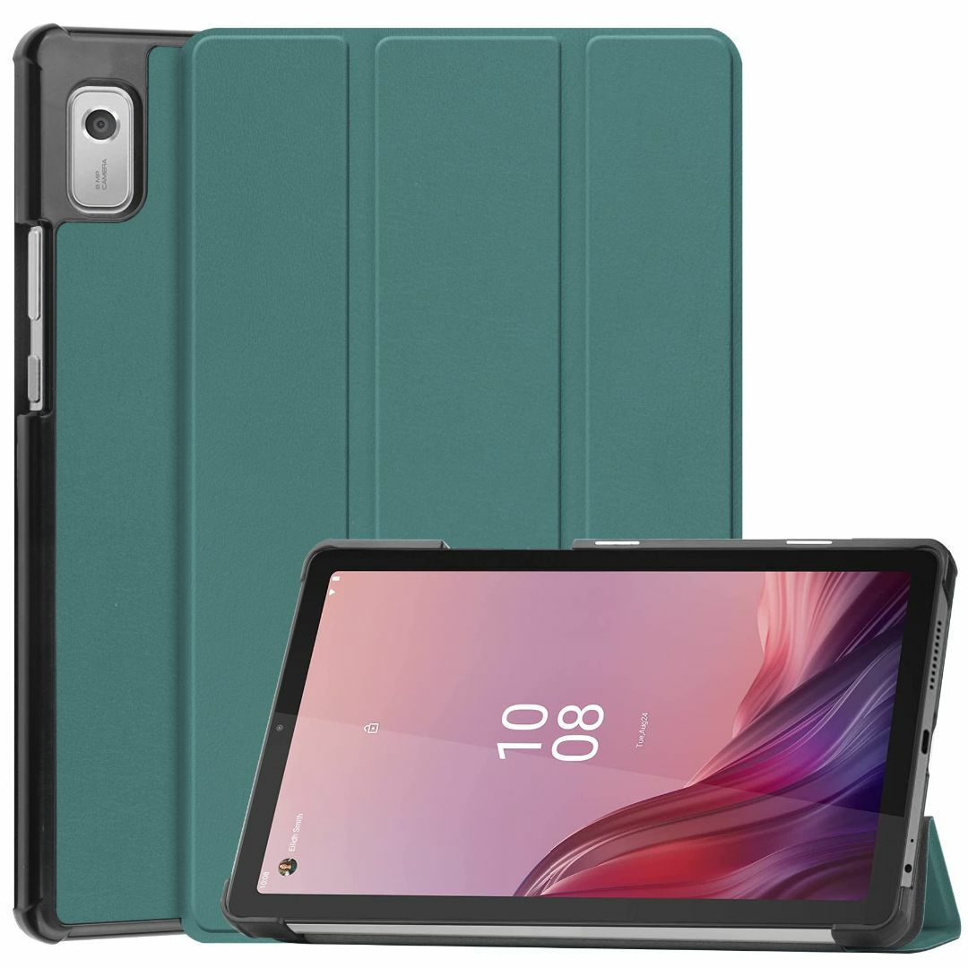 For Lenovo Tab M9 ケース タブレット 三つ折りスタンド 高級P