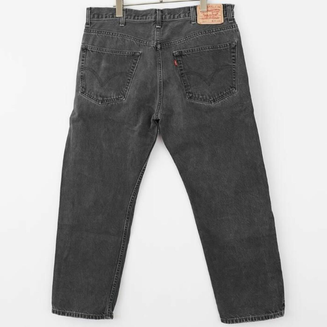 W38 Levi´s リーバイス505 ブラックデニム バギーパンツ 00s 黒-