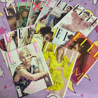 エル(ELLE)のELLE UK イギリス版 13冊 セット(ファッション)