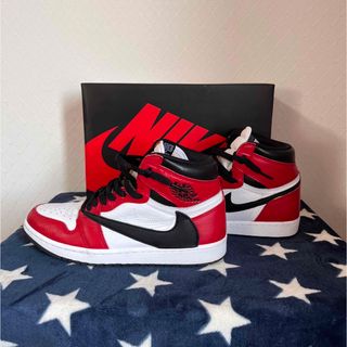 ナイキ(NIKE)のNike Air Jordan 1 High travis風カスタム　美品(スニーカー)