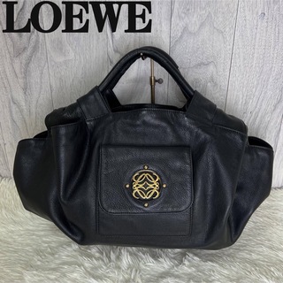 ロエベ(LOEWE)の人気♡LOEWE ロエべ アナグラム レザー ハンドバッグ(ハンドバッグ)