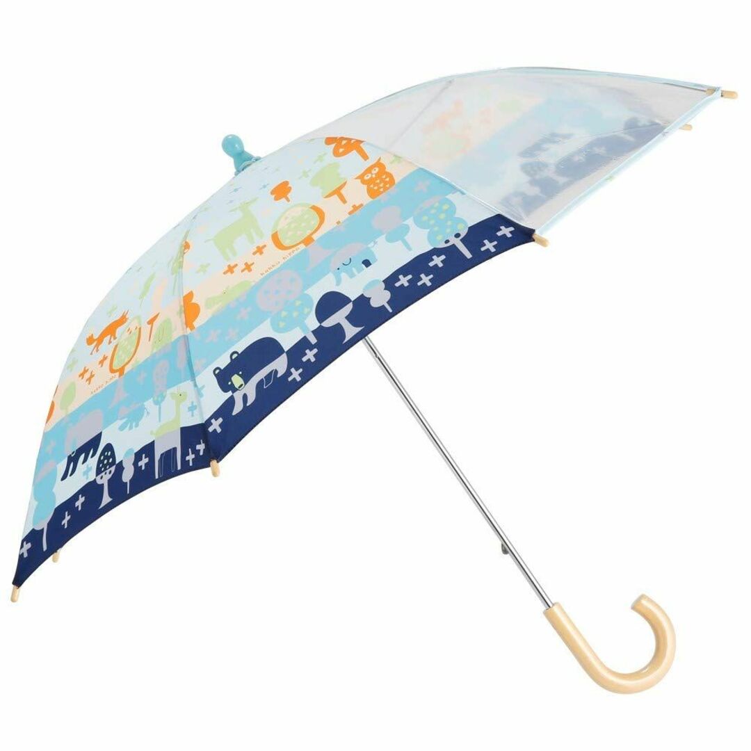 サイズ:40cm小川Ogawa kukkahippo 子供用 傘 もりのおさ