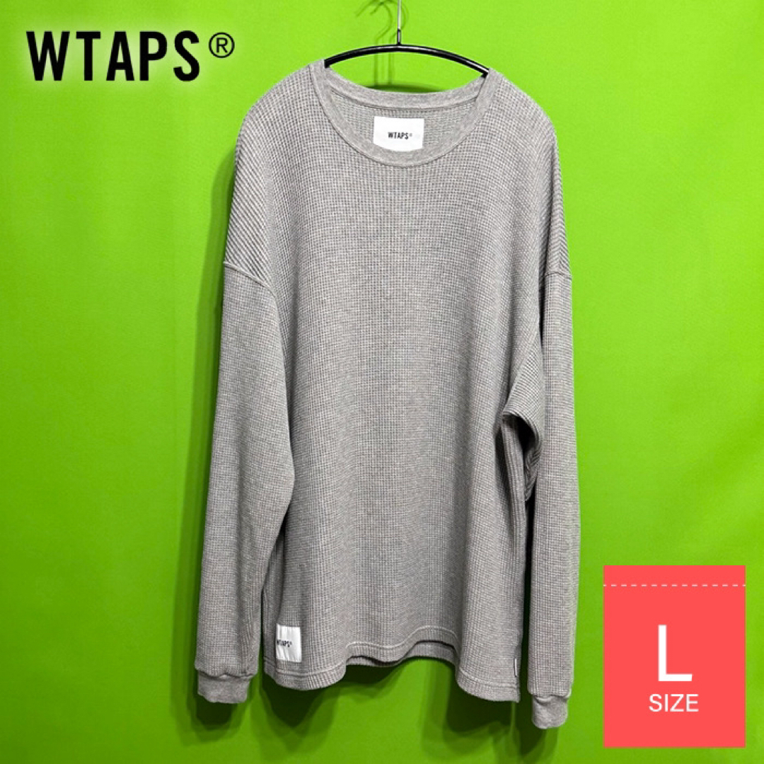 WTAPS 20SS WAFFLE LS  グレー Mサイズ