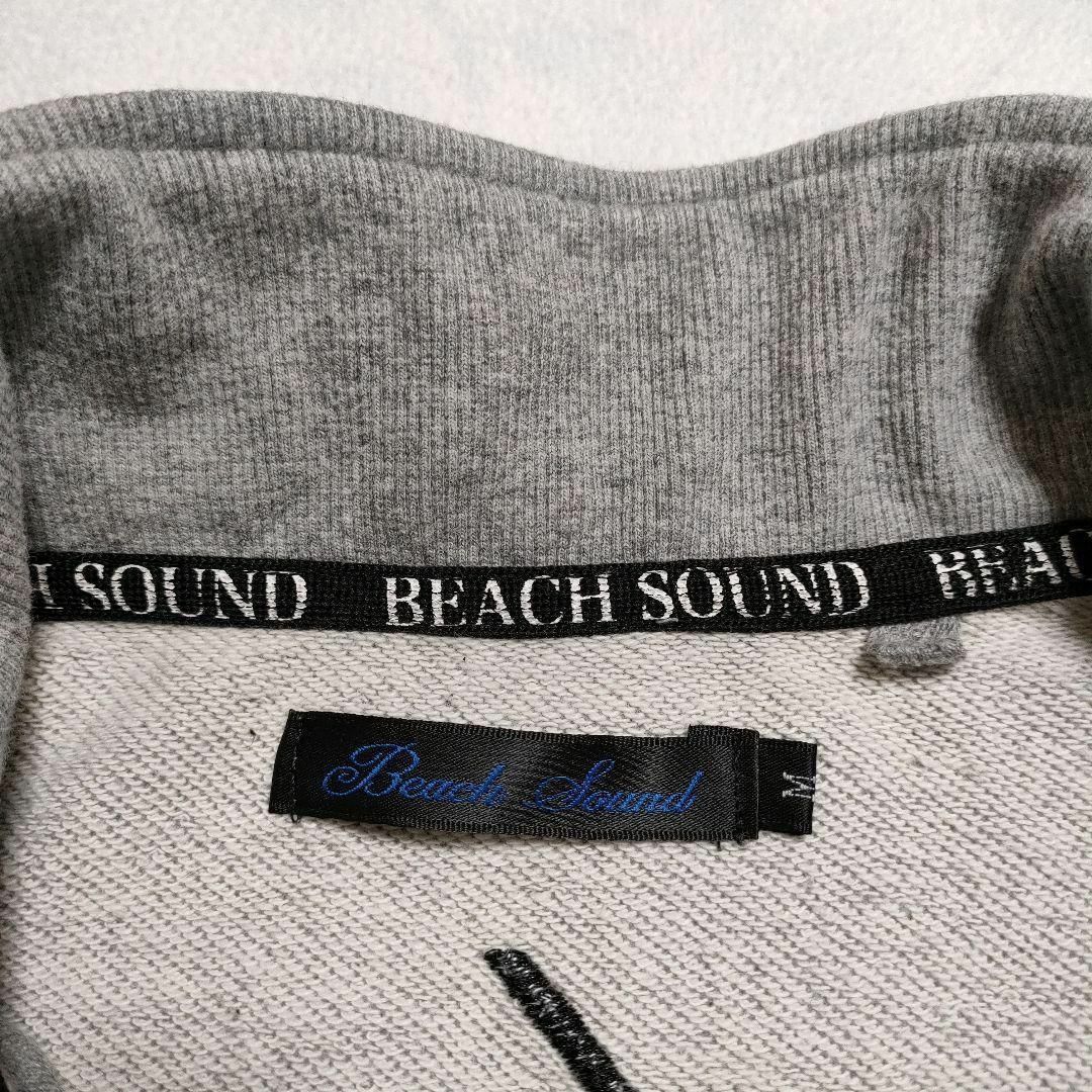 BEACH SOUND(ビーチサウンド)のBeach Sound　ビーチサウンド　(M)　ジップアップスウェット　ロゴ入り メンズのトップス(スウェット)の商品写真