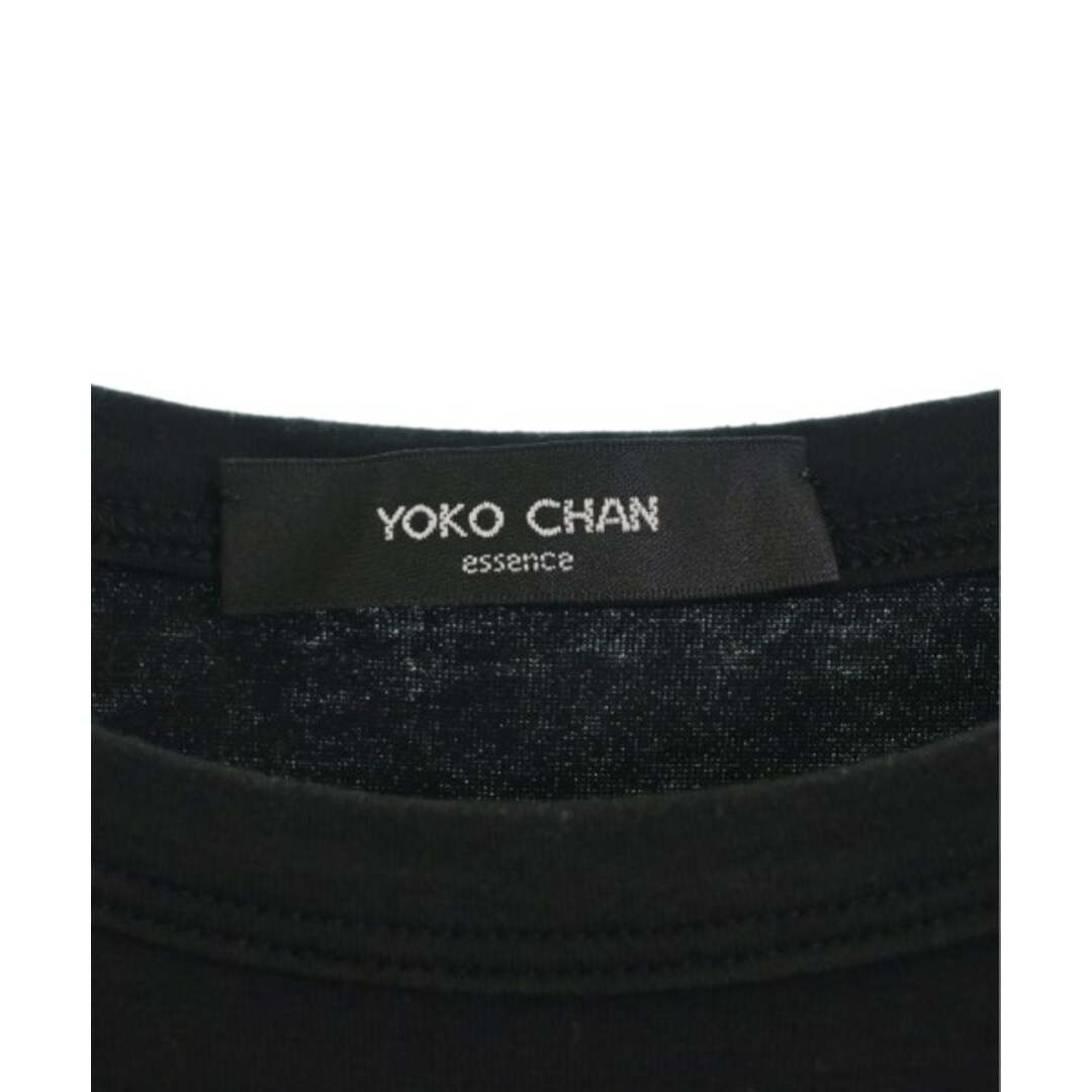 YOKO CHAN ヨーコチャン Tシャツ・カットソー 36(S位) 黒 【古着】-