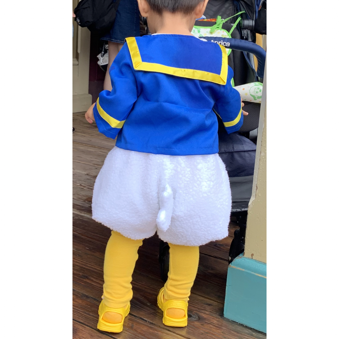 Disney(ディズニー)のディズニードナルドダックコスプレ80〜100 キッズ/ベビー/マタニティのキッズ服男の子用(90cm~)(その他)の商品写真