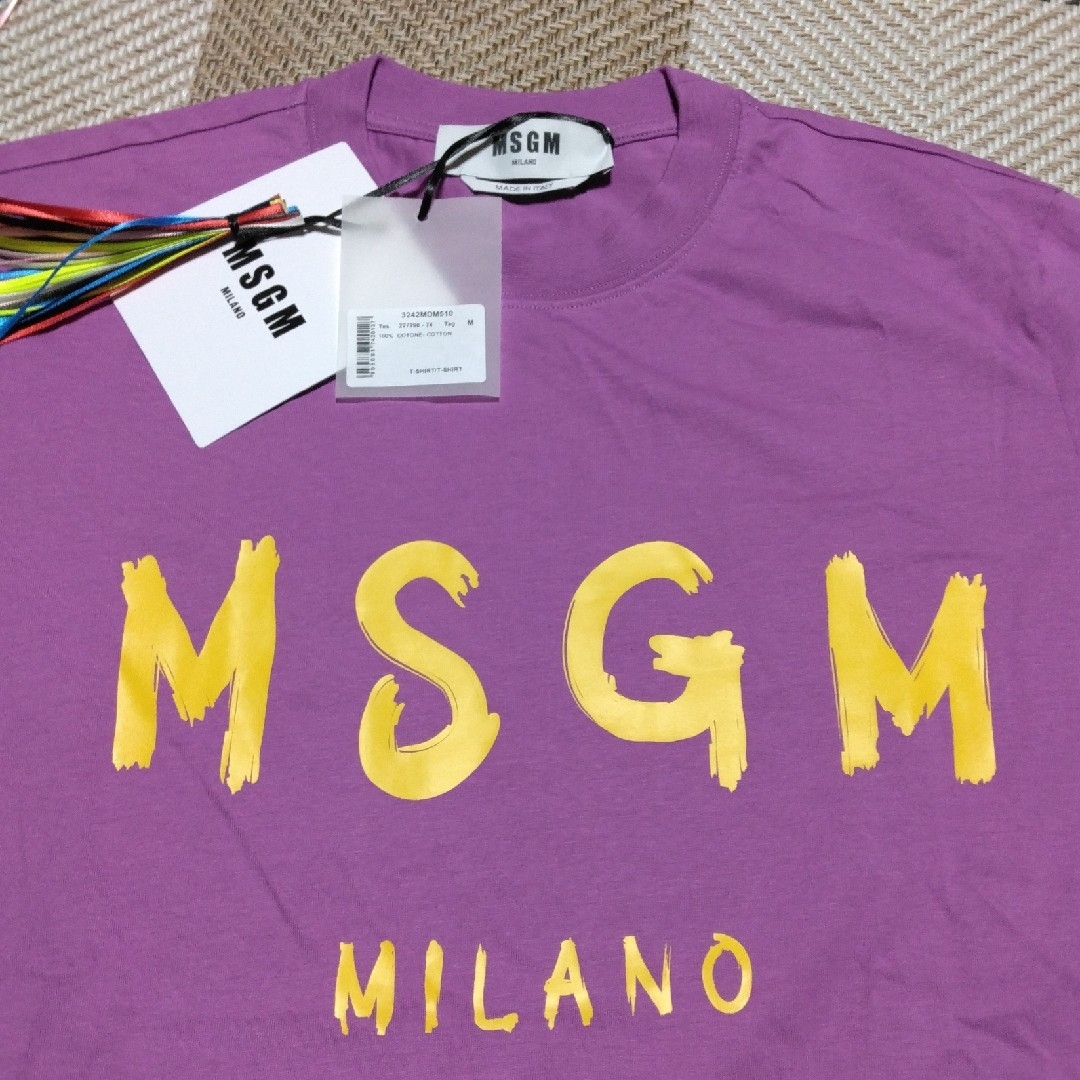 MSGM(エムエスジイエム)のMSGM ロゴＴシャツ レディースのトップス(Tシャツ(半袖/袖なし))の商品写真