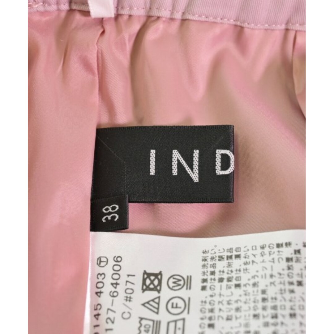 INDIVI(インディヴィ)のINDIVI インディヴィ パンツ（その他） 38(M位) ピンク 【古着】【中古】 レディースのパンツ(その他)の商品写真