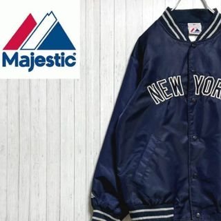 MLB ドジャース　ジャンパー　ロングコート　フード　majestic 野球