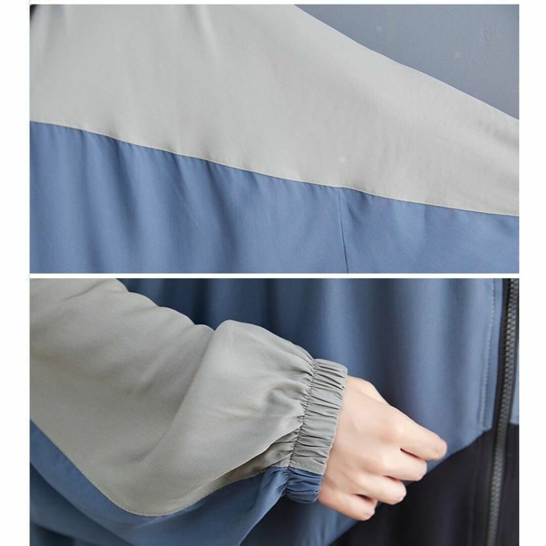 大きいサイズ レディース 秋　冬 コート　アウター　フード　新品 長袖 8