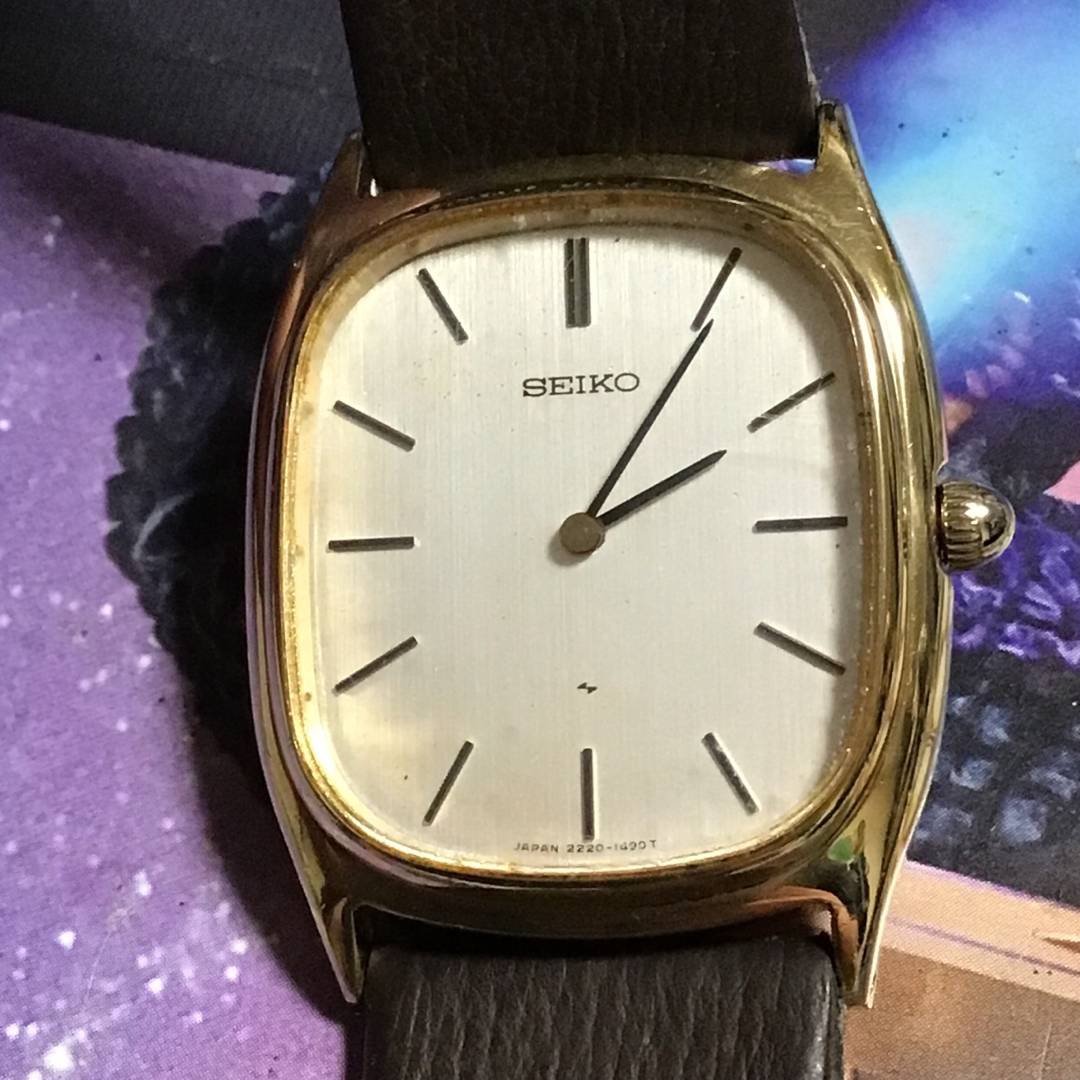 ビンテージ SEIKO 2220-3530 レトロモデル 手巻き メンズ 腕時計