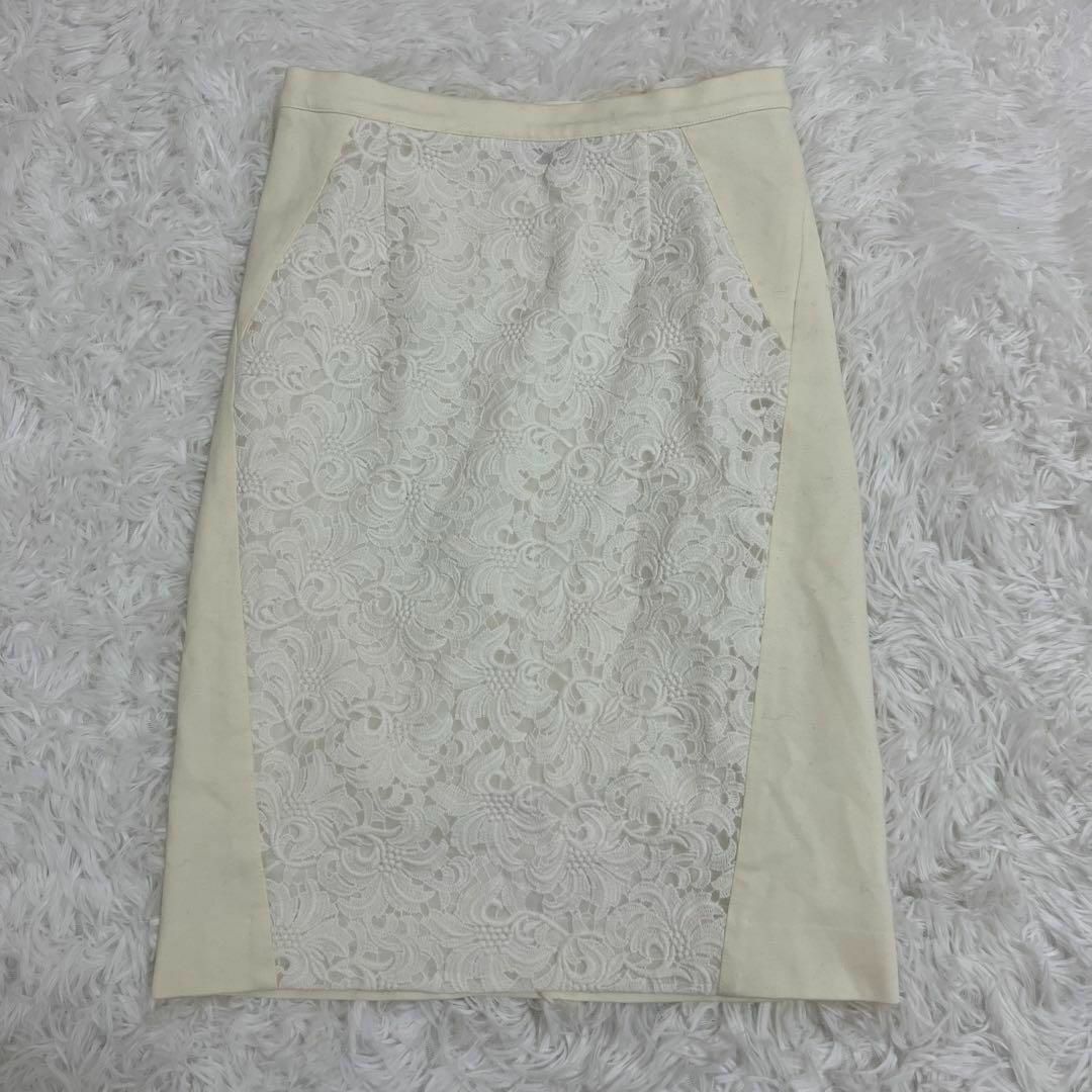 UNTITLED - 美品☆UNTITLEDアンタイトル☆コットン上質タイトスカート1