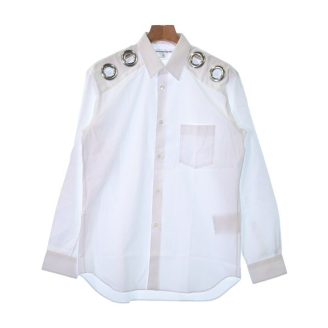 COMME des GARCONS SHIRT カジュアルシャツ S 白