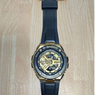 ジーショック(G-SHOCK)のCASIO G-SHOCK GST-400G-1A9JF 良品(腕時計(アナログ))