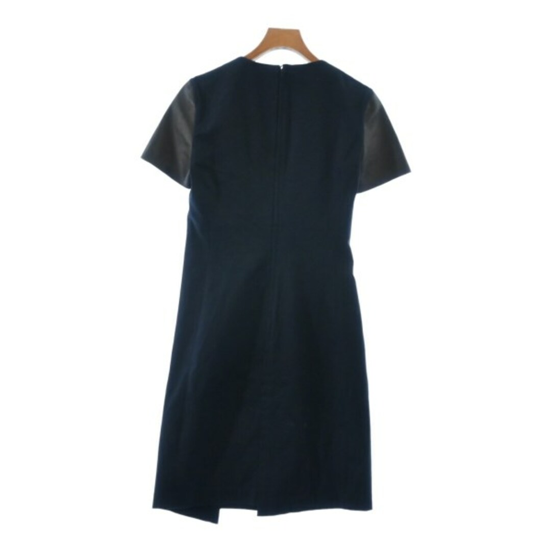 JIL SANDER NAVY ワンピース 34(XXS位) 紺x黒 1