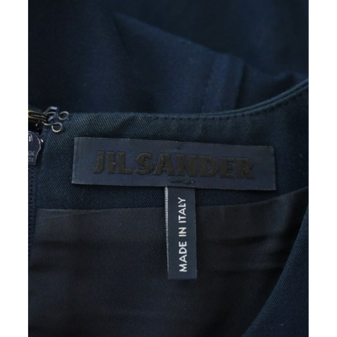 JIL SANDER NAVY ワンピース 34(XXS位) 紺x黒 2