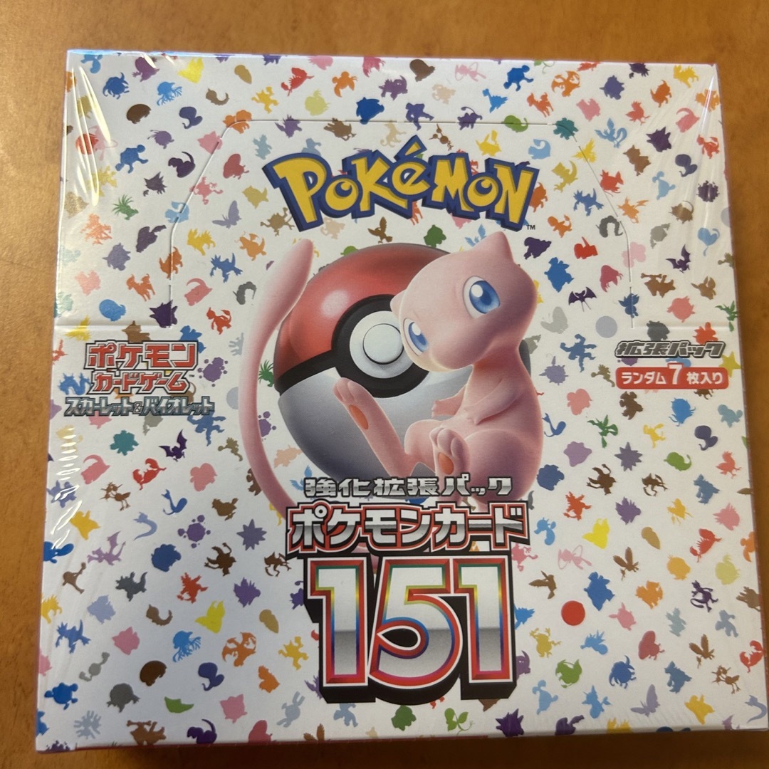 ポケモン強化拡張パック ポケモンカード151 BOX (ダンボール未開封)