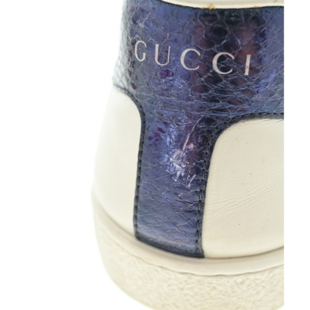 Gucci(グッチ)のGUCCI グッチ スニーカー UK8(26.5cm位) 白x赤x黒等 【古着】【中古】 メンズの靴/シューズ(スニーカー)の商品写真