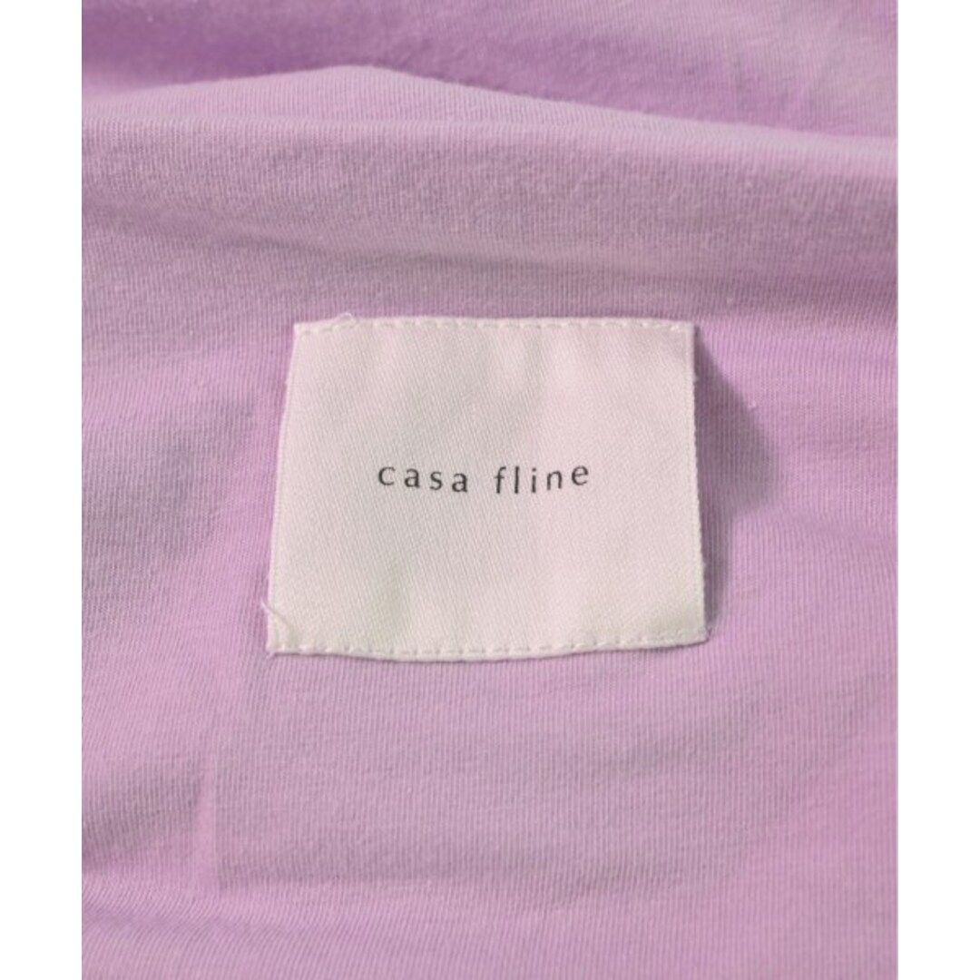 CASA FLINE(カーサフライン)のCASA FLINE カーサフライン Tシャツ・カットソー F 紫 【古着】【中古】 レディースのトップス(カットソー(半袖/袖なし))の商品写真