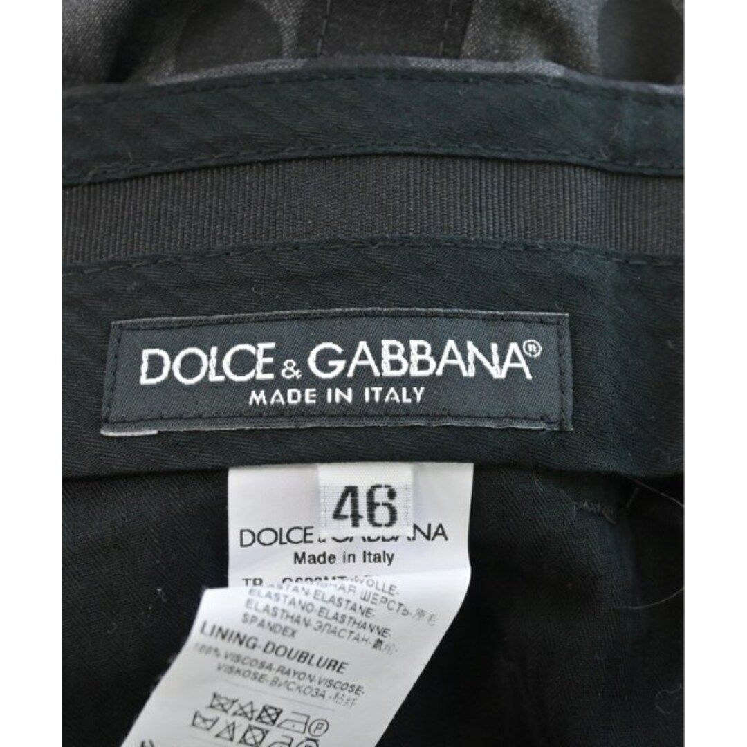 DOLCE&GABBANA(ドルチェアンドガッバーナ)のDOLCE&GABBANA スラックス 46(M位) グレーx黒(ドット) 【古着】【中古】 メンズのパンツ(スラックス)の商品写真