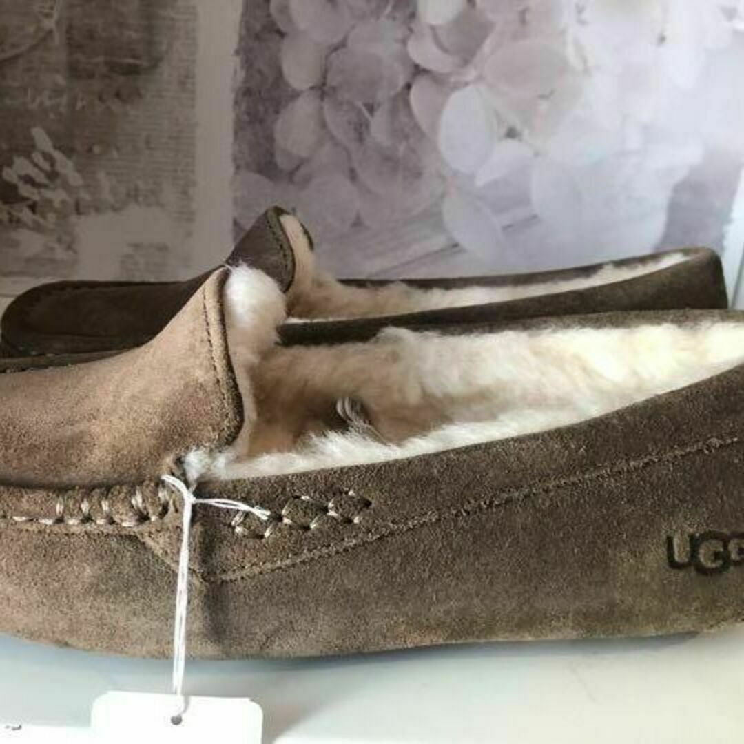 cm　新品　UGG　モカシン　アンスレー　ANSLEY　ヒッコリーサンド