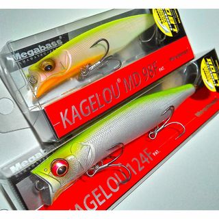 Megabass - メガバス カゲロウ124F & MD98F MD 98 124の通販 by はや's ...