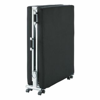 高梨産業 ワンタッチベッド 折りたたみ式 94.5cm幅 黒 RB-B9626