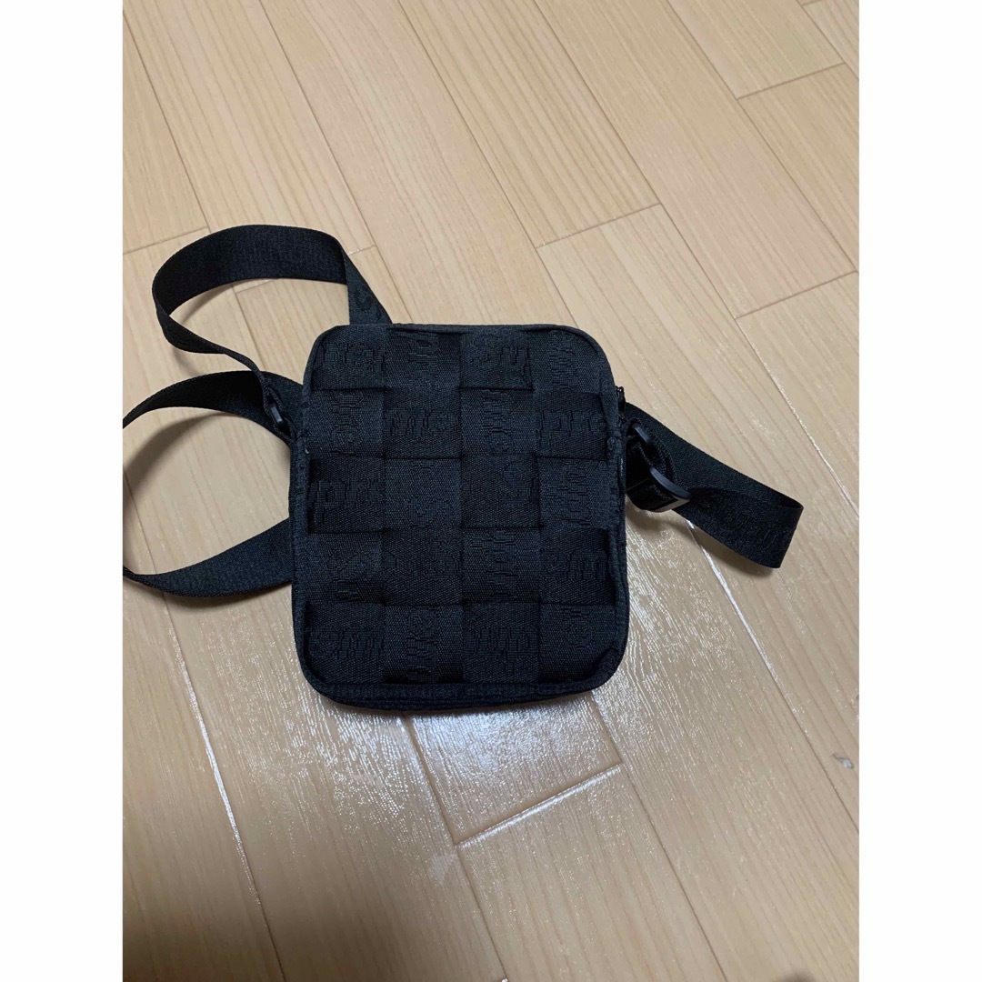 Supreme Woven Shoulder Bag "Black"