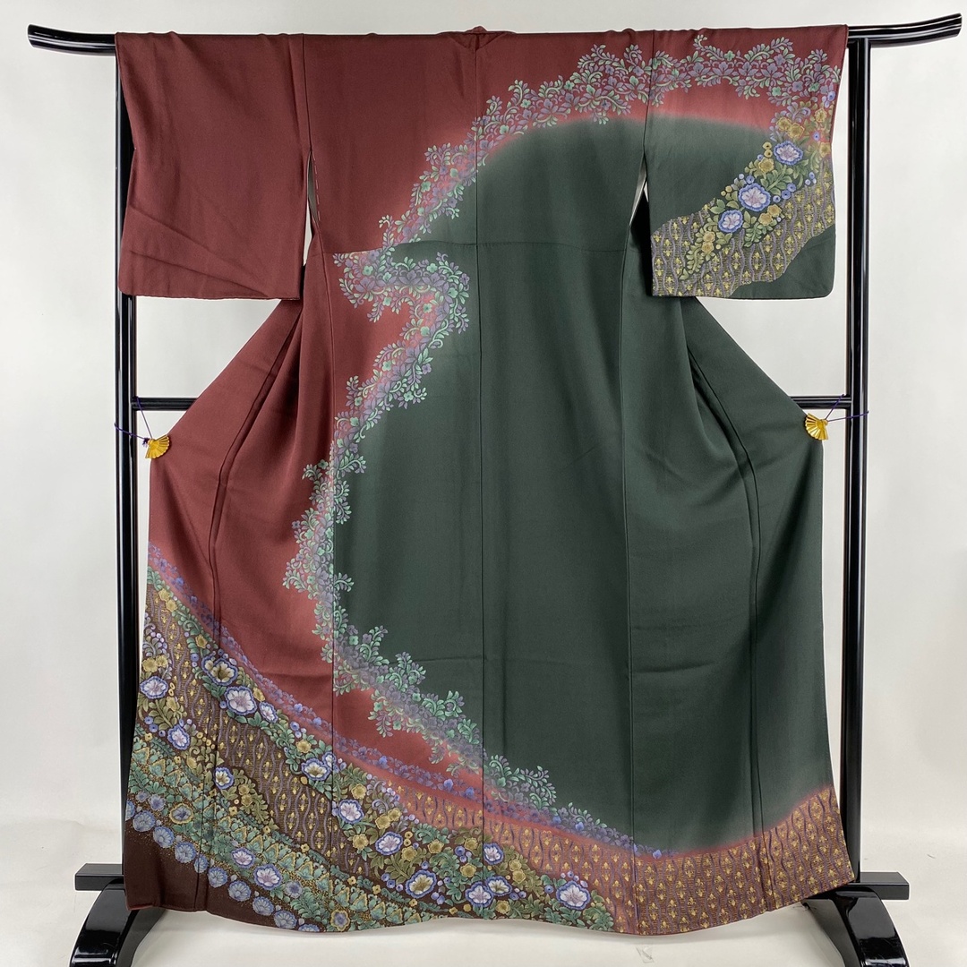 訪問着 身丈164.5cm 裄丈65cm 正絹 名品