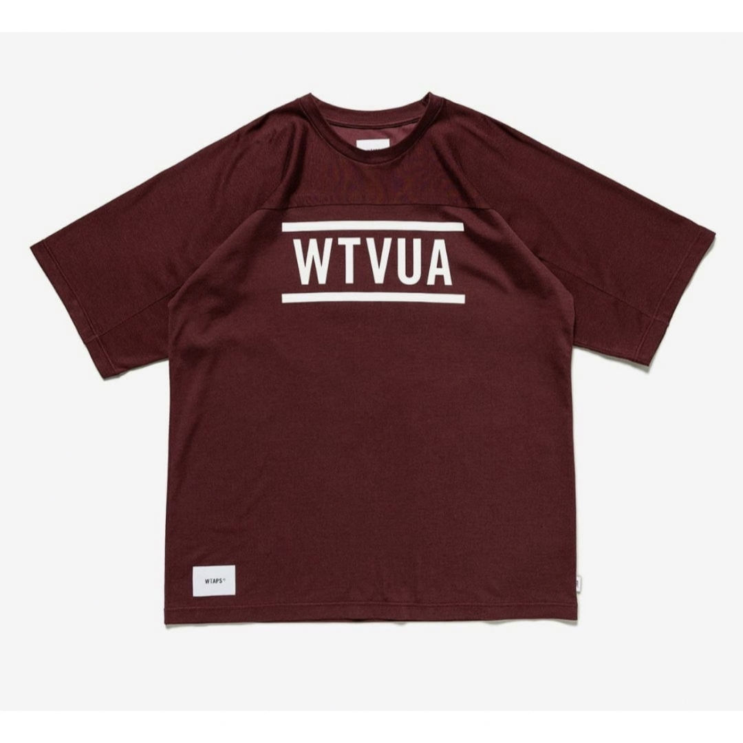 【バーガンディ/L】23AW Wtaps QB /tシャツTシャツ/カットソー(半袖/袖なし)