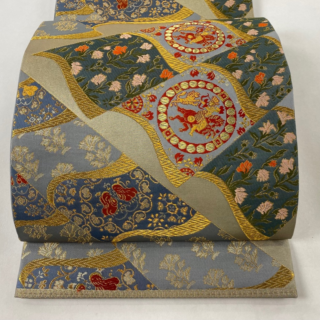 袋帯 美品 逸品 六通 正絹 【中古】の通販 by バイセル ラクマ店|ラクマ 袋帯 美品 逸品 六通 正絹