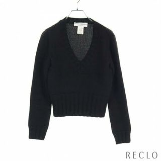 DOLCE&GABBANA - クロップド ニット Vネック ウール ブラックの通販 by