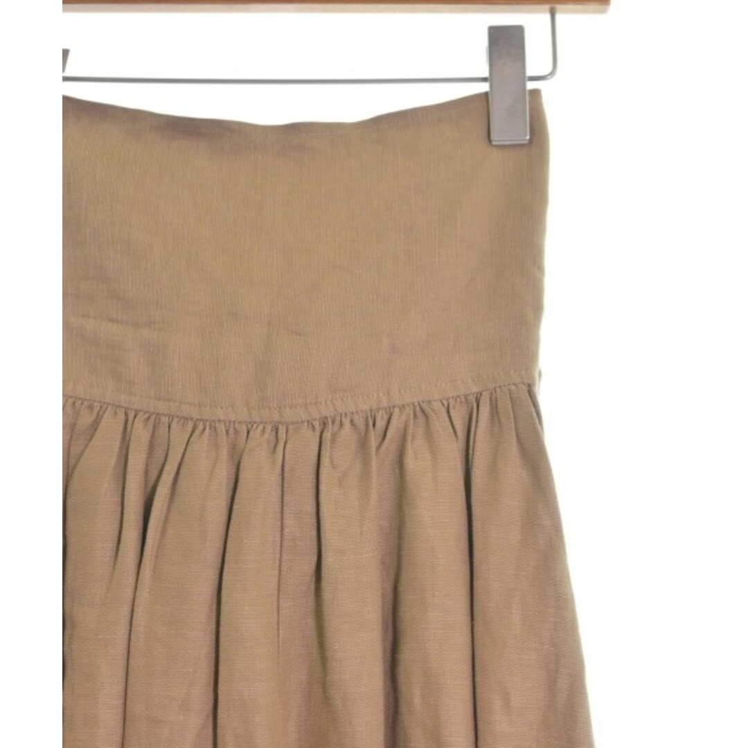 APIECE APART アピースアパート アメリカ製 Isabel Double V Skirt ダブルVカットロングスカート AA35301 4 オレンジ ボトムス【APIECE APART】