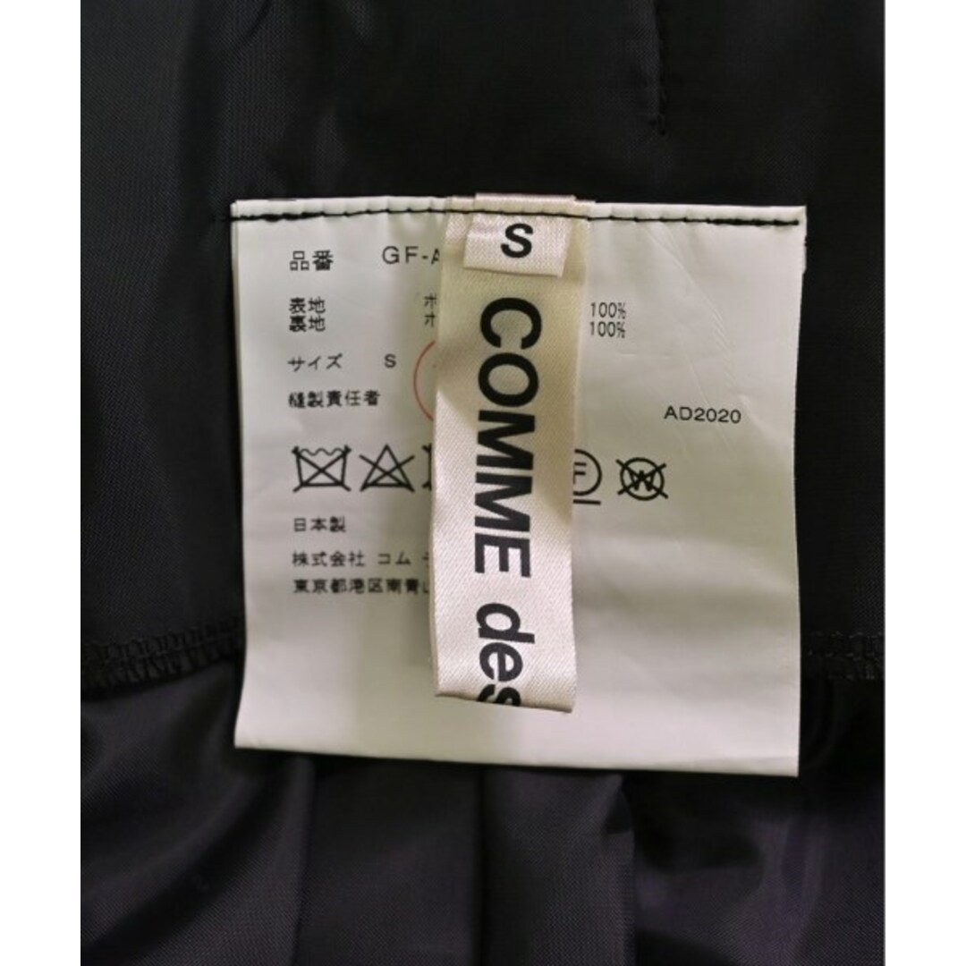 COMME des GARCONS オールインワン/サロペット S 黒