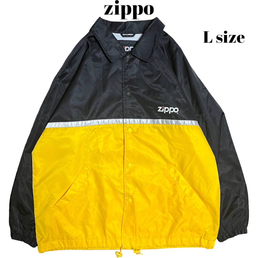 ZIPPO(ジッポー)の90’s zippo コーチジャケット ワンポイント アーカイブ テック メンズのジャケット/アウター(ナイロンジャケット)の商品写真