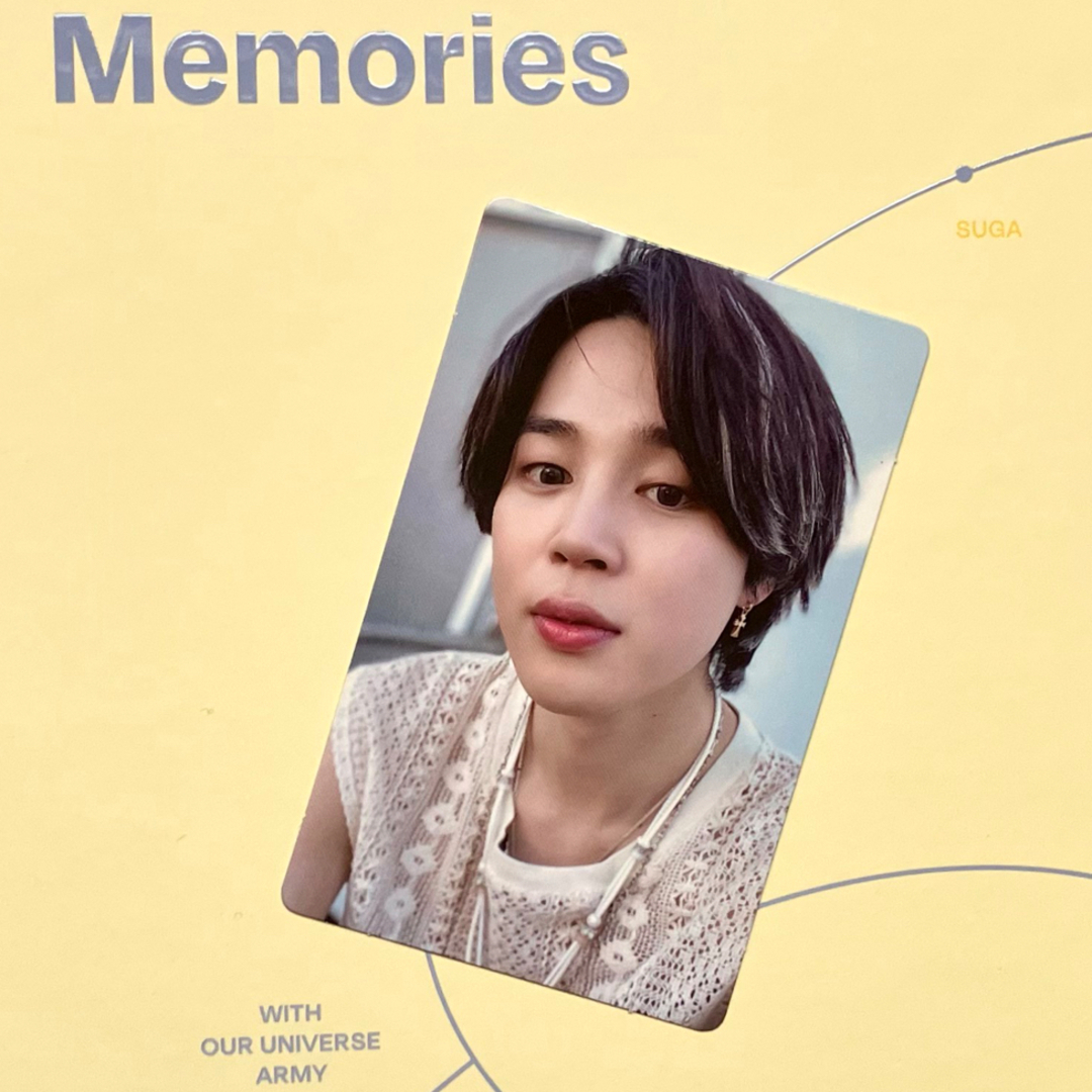 BTS memories メモリーズ2021トレカ ジミンjiminフォトカードK-POP/アジア