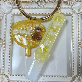 キングアンドプリンス(King & Prince)のうちわとペンライトシャカシャカキーホルダー(キーホルダー/ストラップ)