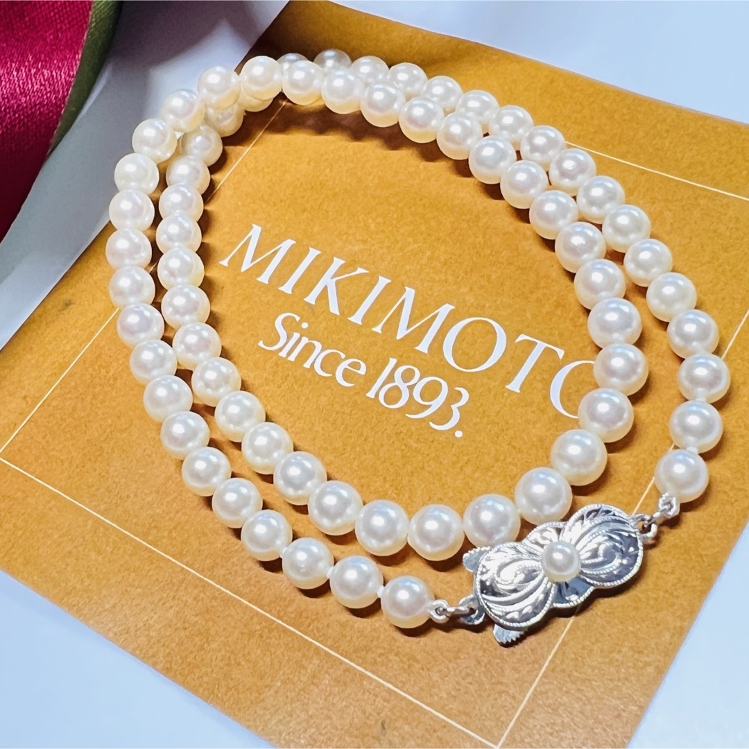 MIKIMOTO  ミキモト　パールネックレス　ベビーパール（センターのみ7㎜）