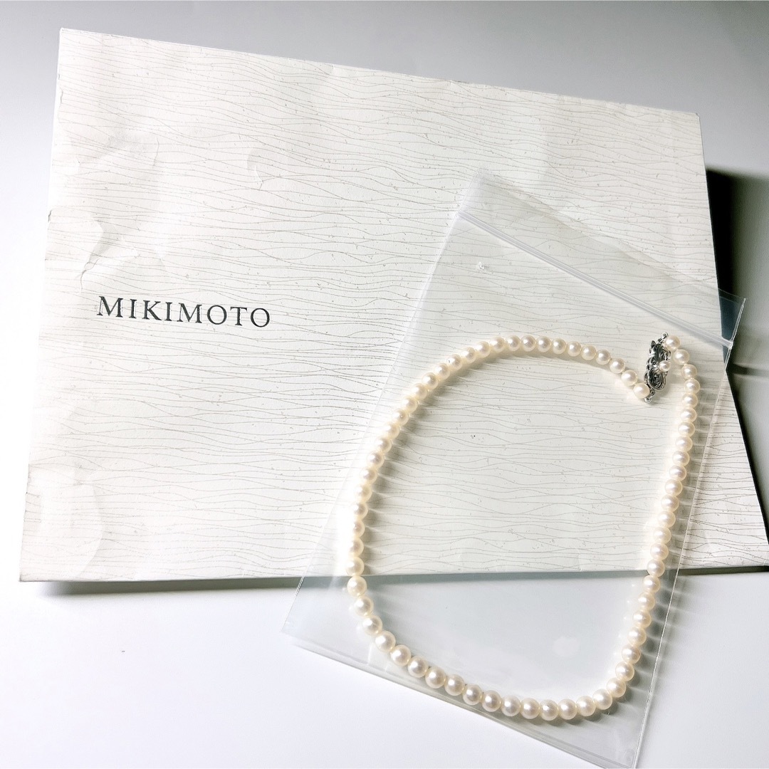 MIKIMOTO ミキモト　ベビーパール　あこや真珠　ネックレス　現行品クラスプ