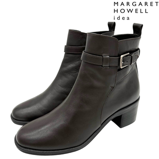 マーガレットハウエル(MARGARET HOWELL)の〈美品〉MARGARET HOWELL IDEA 【23.5】ショートブーツ(ブーツ)