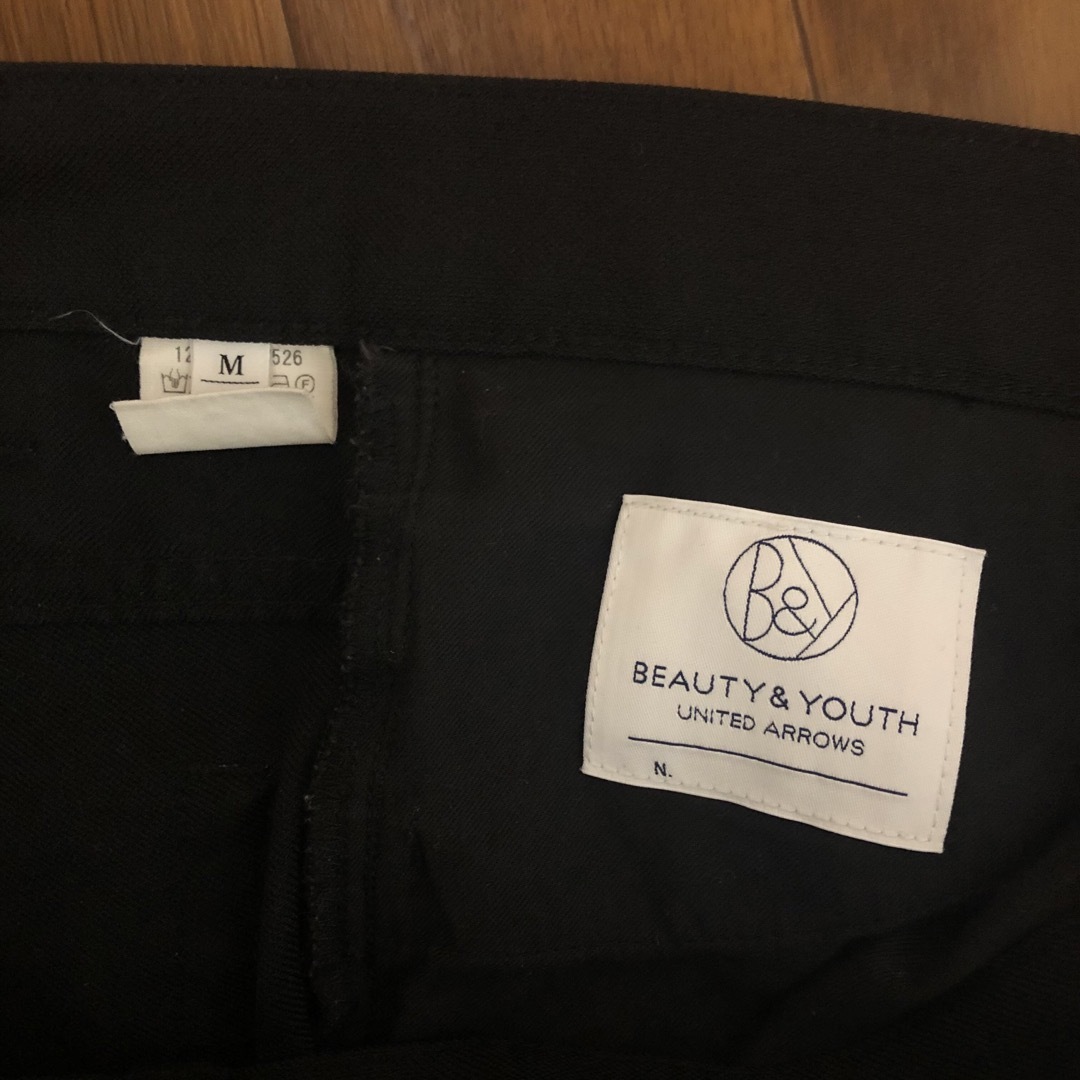 BEAUTY&YOUTH UNITED ARROWS(ビューティアンドユースユナイテッドアローズ)のBEAUTY&YOUTH UNITED ARROWS ツイルフレアパンツ b&y メンズのパンツ(スラックス)の商品写真