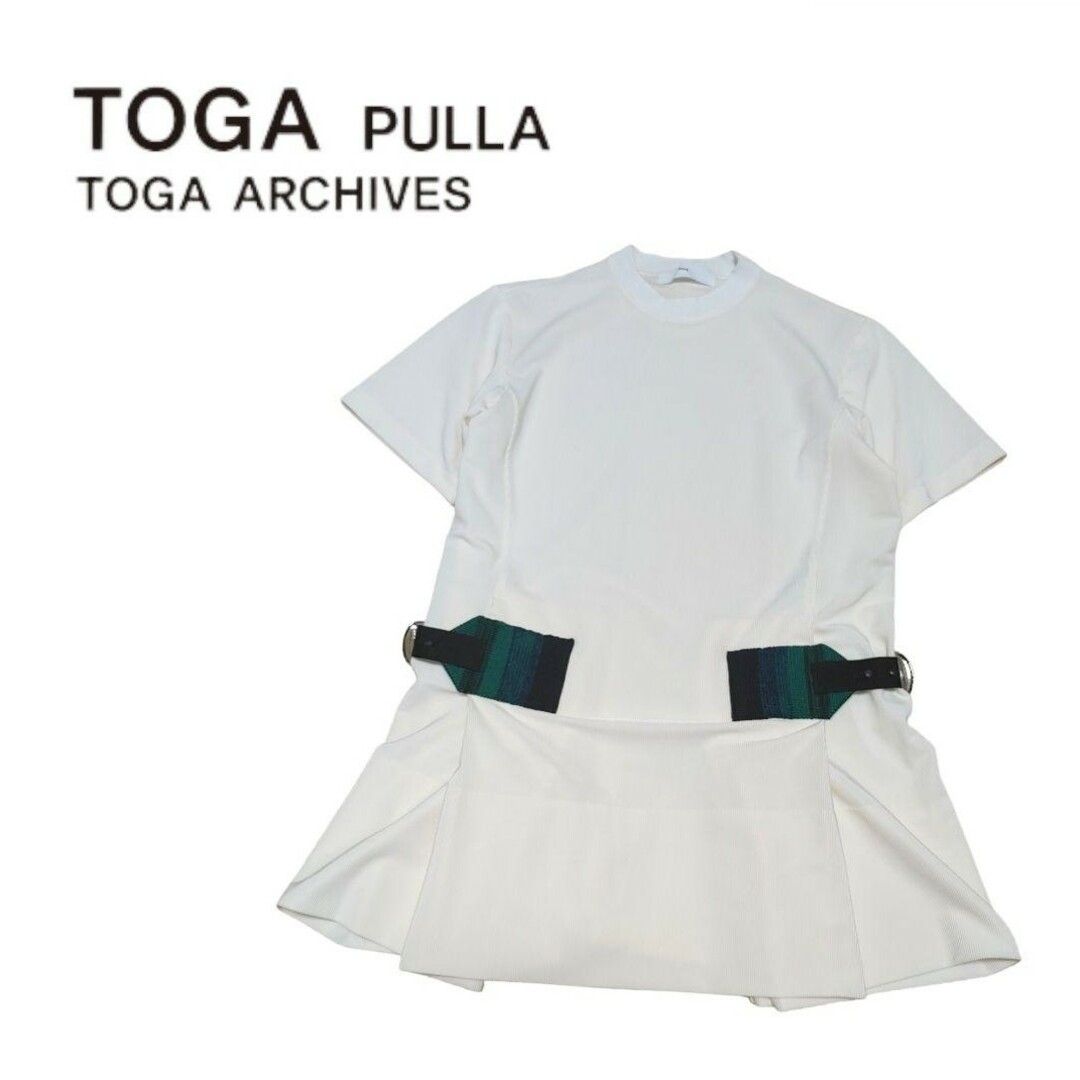 TOGA PULLA トーガプルラ Pique Jersey Dress