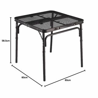 色:ブラック_スタイル:C幅60x奥行60cmキャンパーズコレクション 山