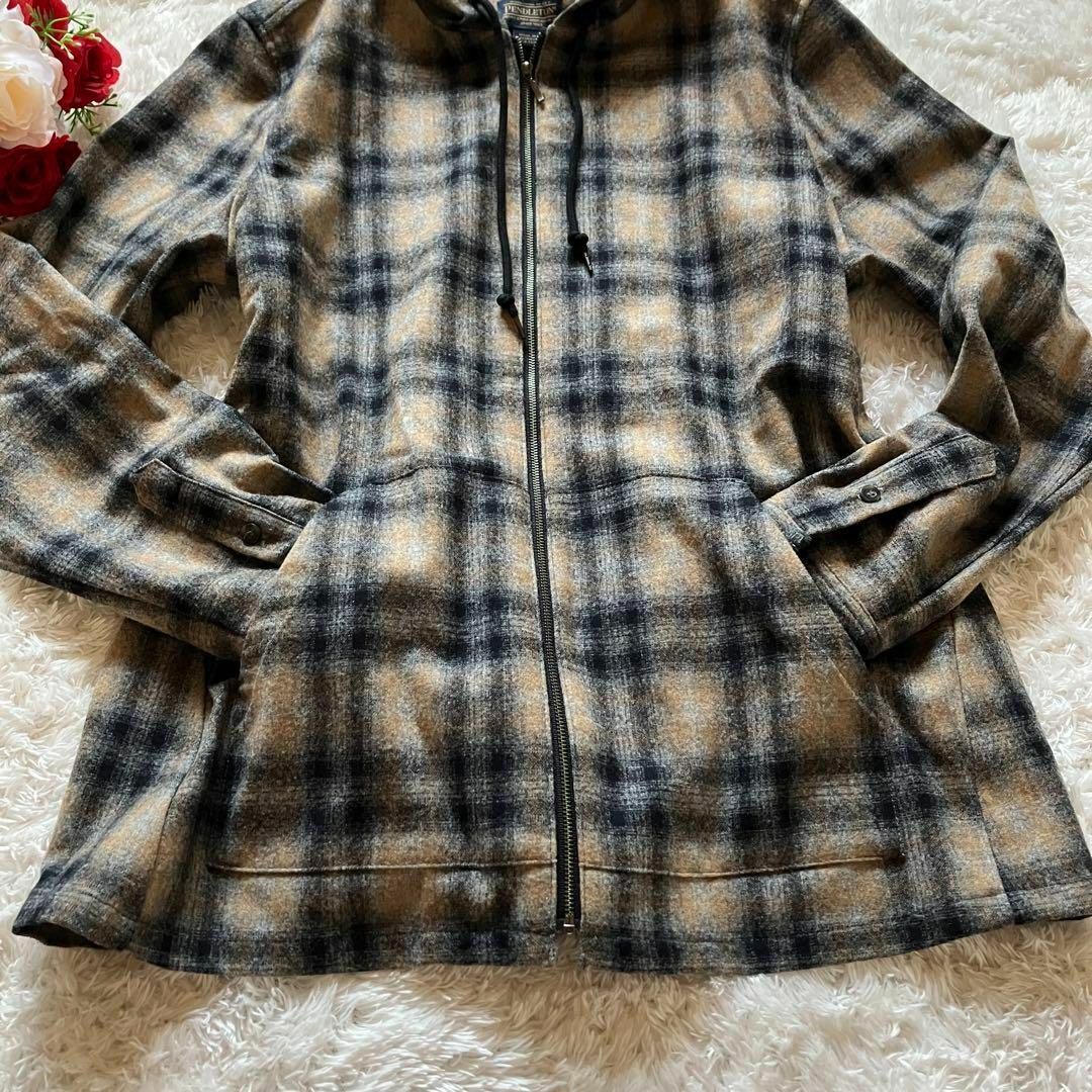 PENDLETON - 【レア】ペンドルトン パーカー フード 長袖 ジップアップ ...