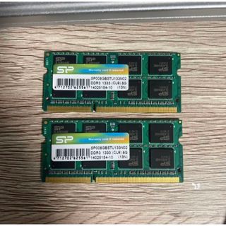 D3N1333-B8GBJ 8GBx2枚 DDR3 SDRAM 合計16GB